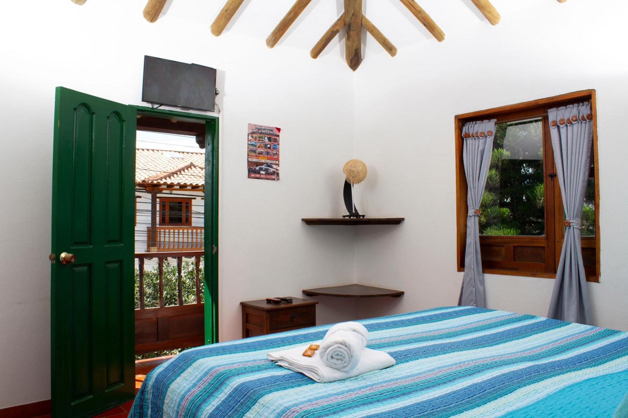 Hostal El Pino Villa de Leyva Luaran gambar